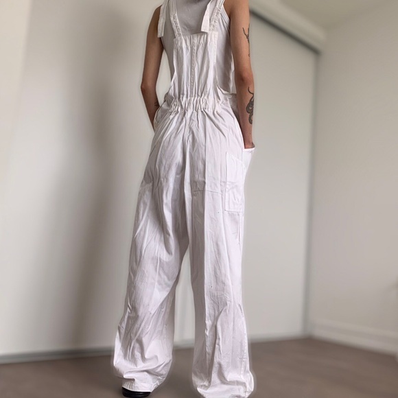 Vintage white overalls - Picture 2 of 3